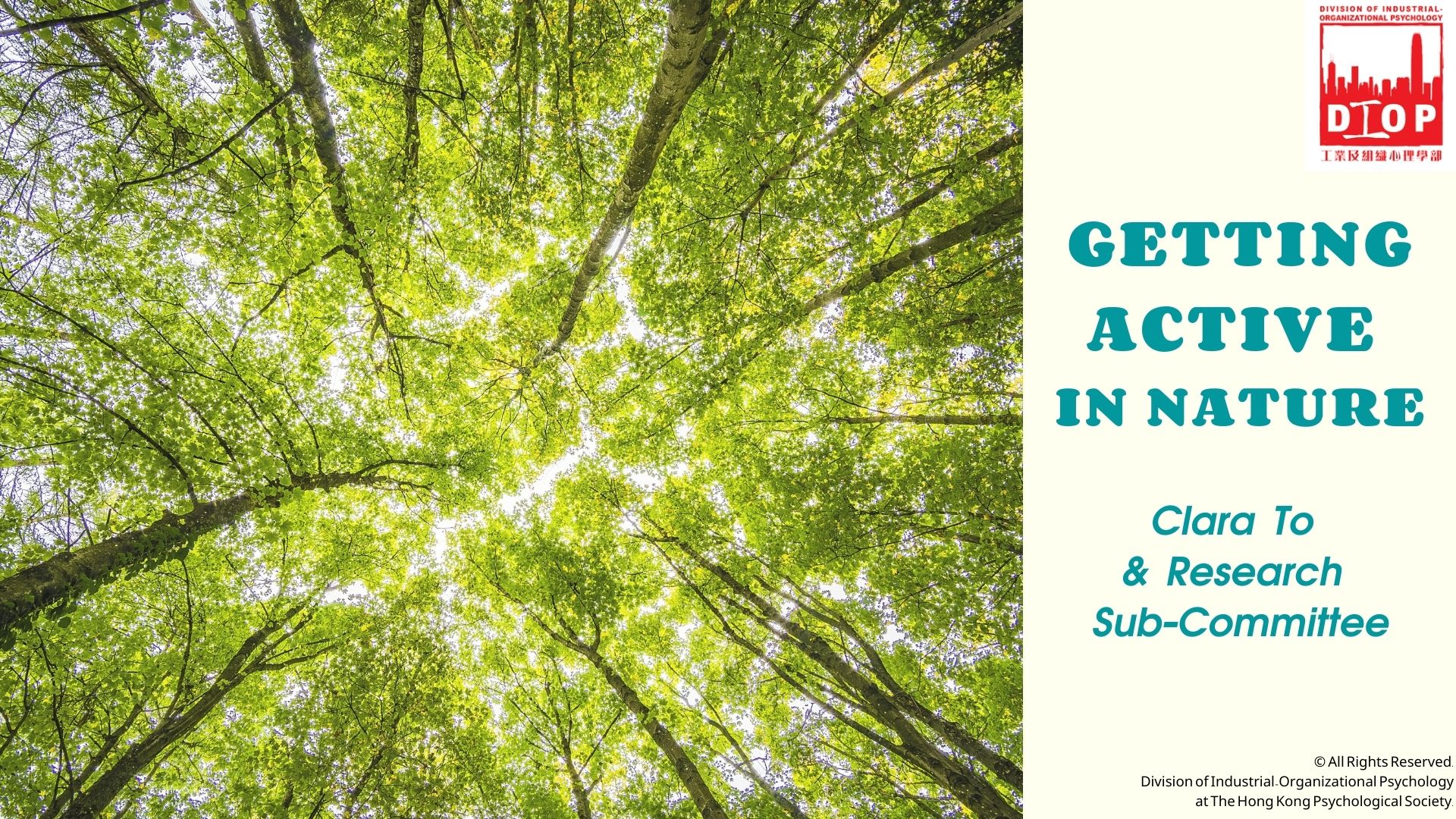 Getting Active In Nature 1