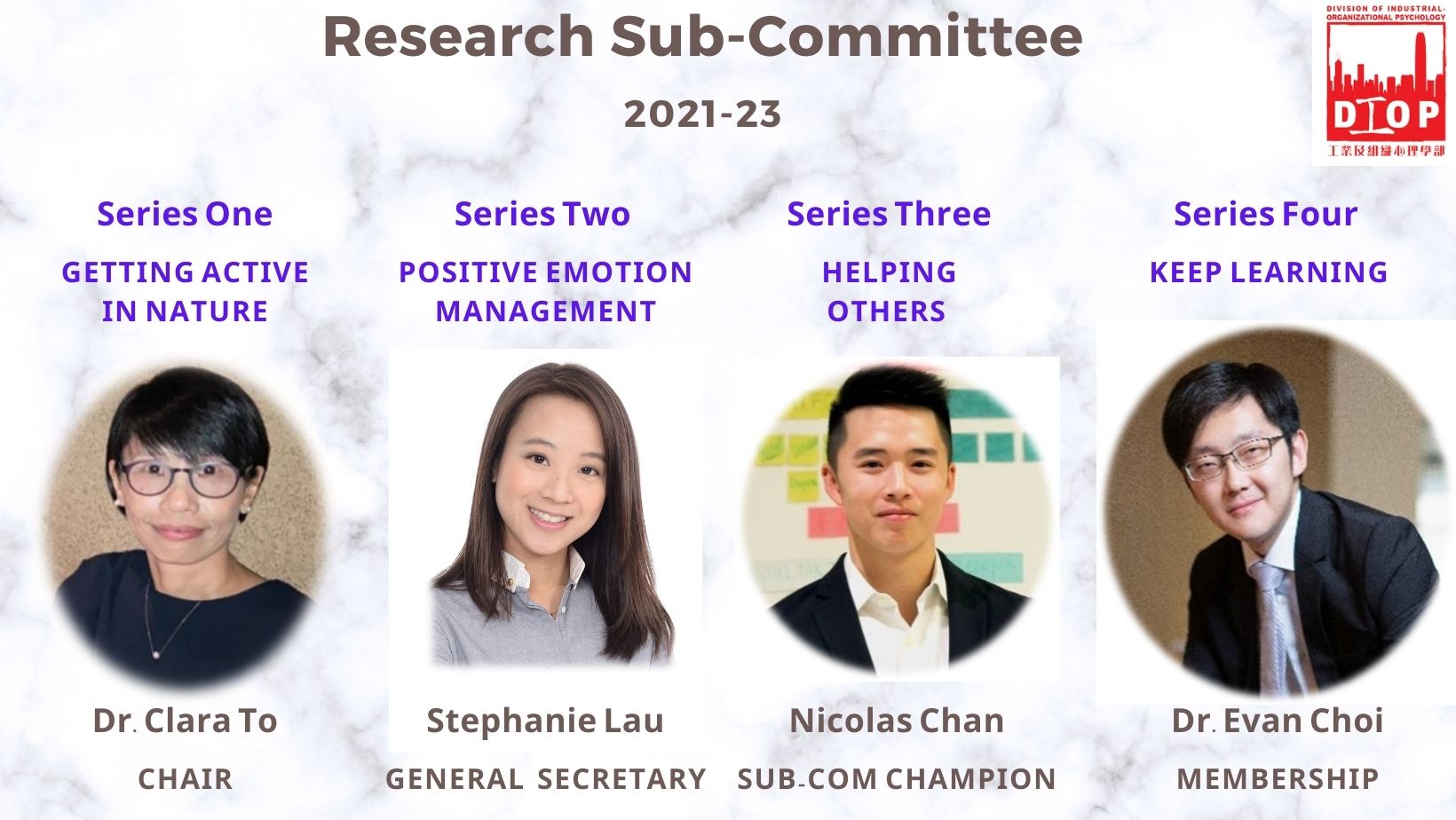 Intro & DIOP Research Sub-Committee